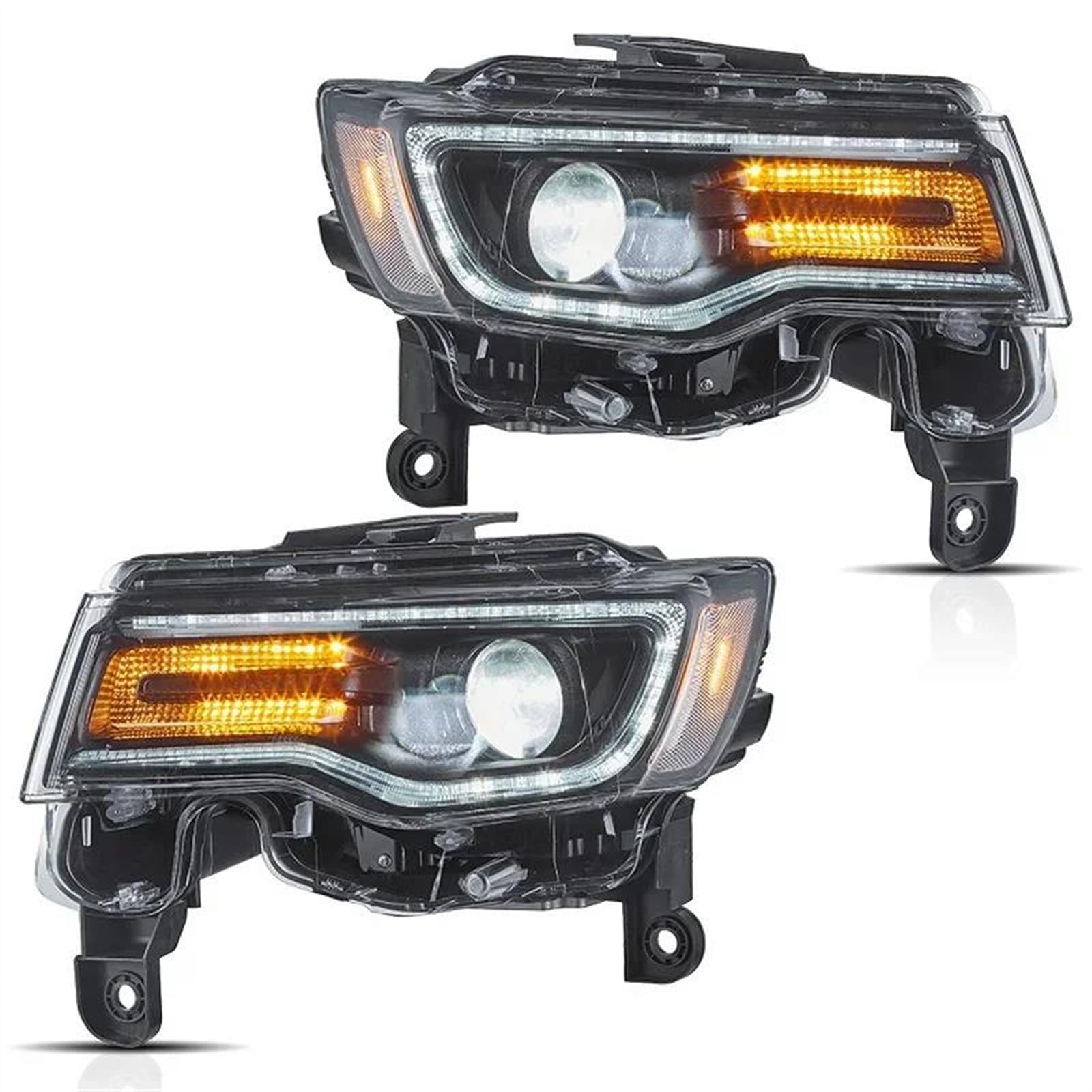 WK36 グランドチェロキー 右 ヘッドライト wk グラチェロ ジープ Amazon.co.jp: 車用ヘッドライト本体 に適合する グランドチェロキー